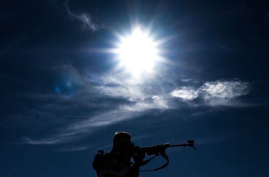 Italy Biathlon Worlds Men Relay