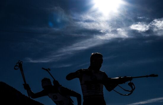 Italy Biathlon Worlds Men Relay