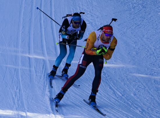 Italy Biathlon Worlds Men Relay