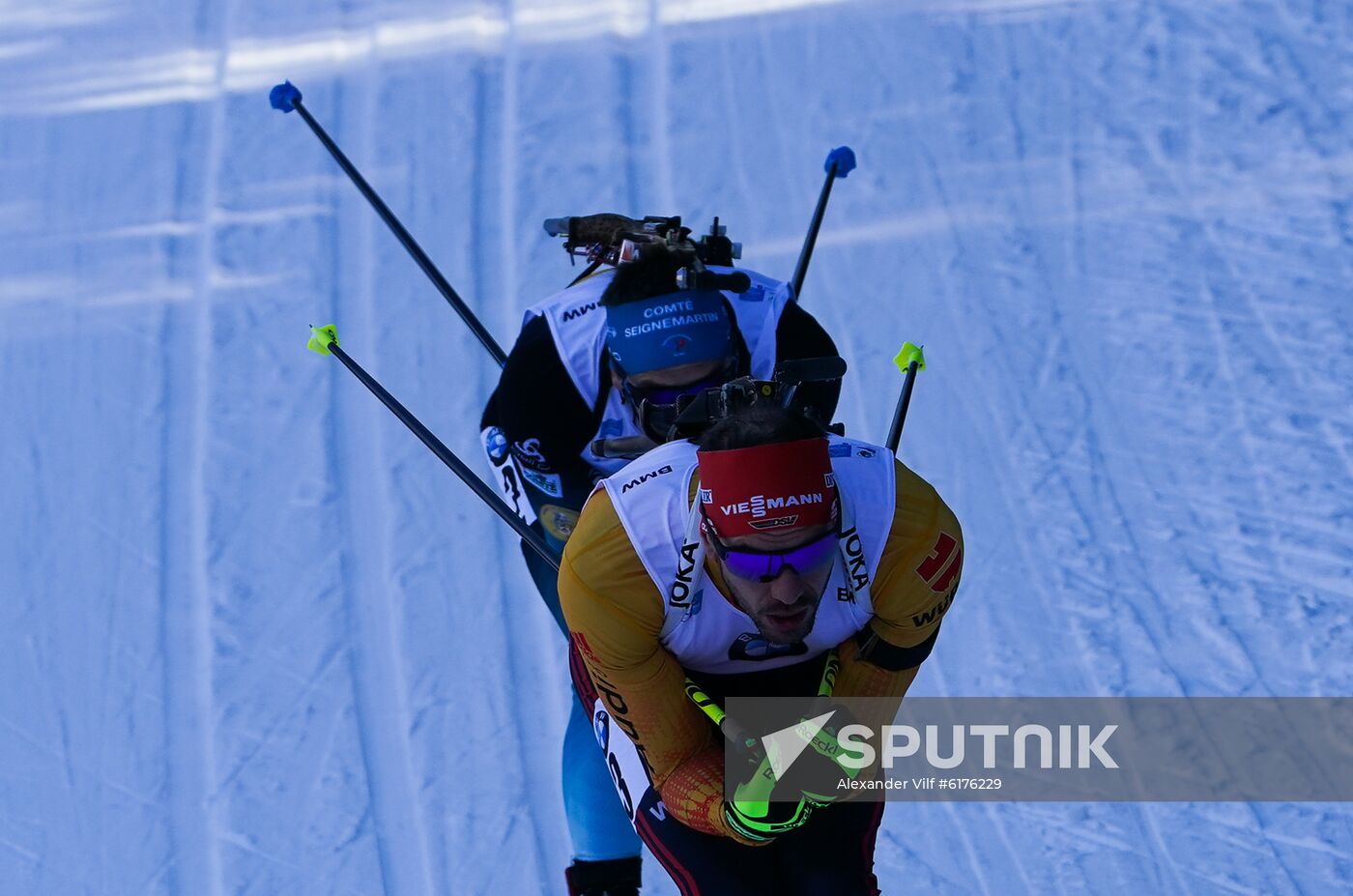 Italy Biathlon Worlds Men Relay