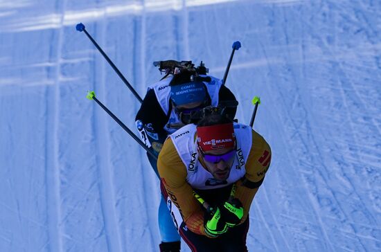Italy Biathlon Worlds Men Relay