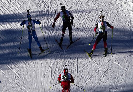 Italy Biathlon Worlds Men Relay