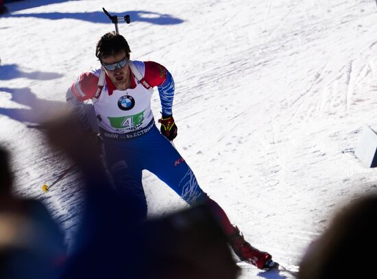 Italy Biathlon Worlds Men Relay