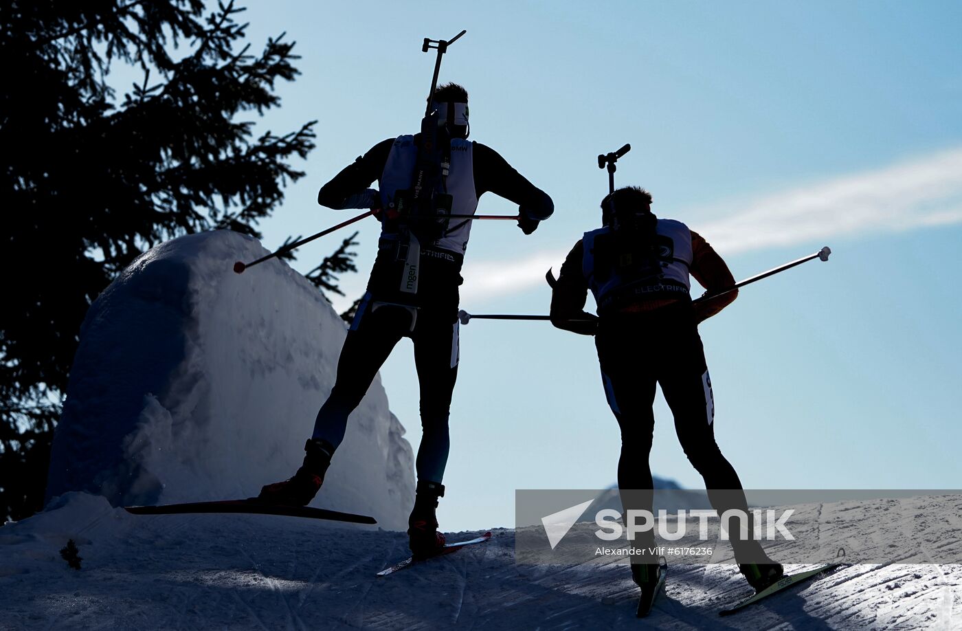 Italy Biathlon Worlds Men Relay