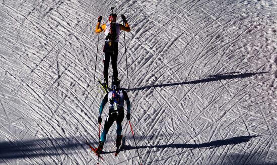 Italy Biathlon Worlds Men Relay