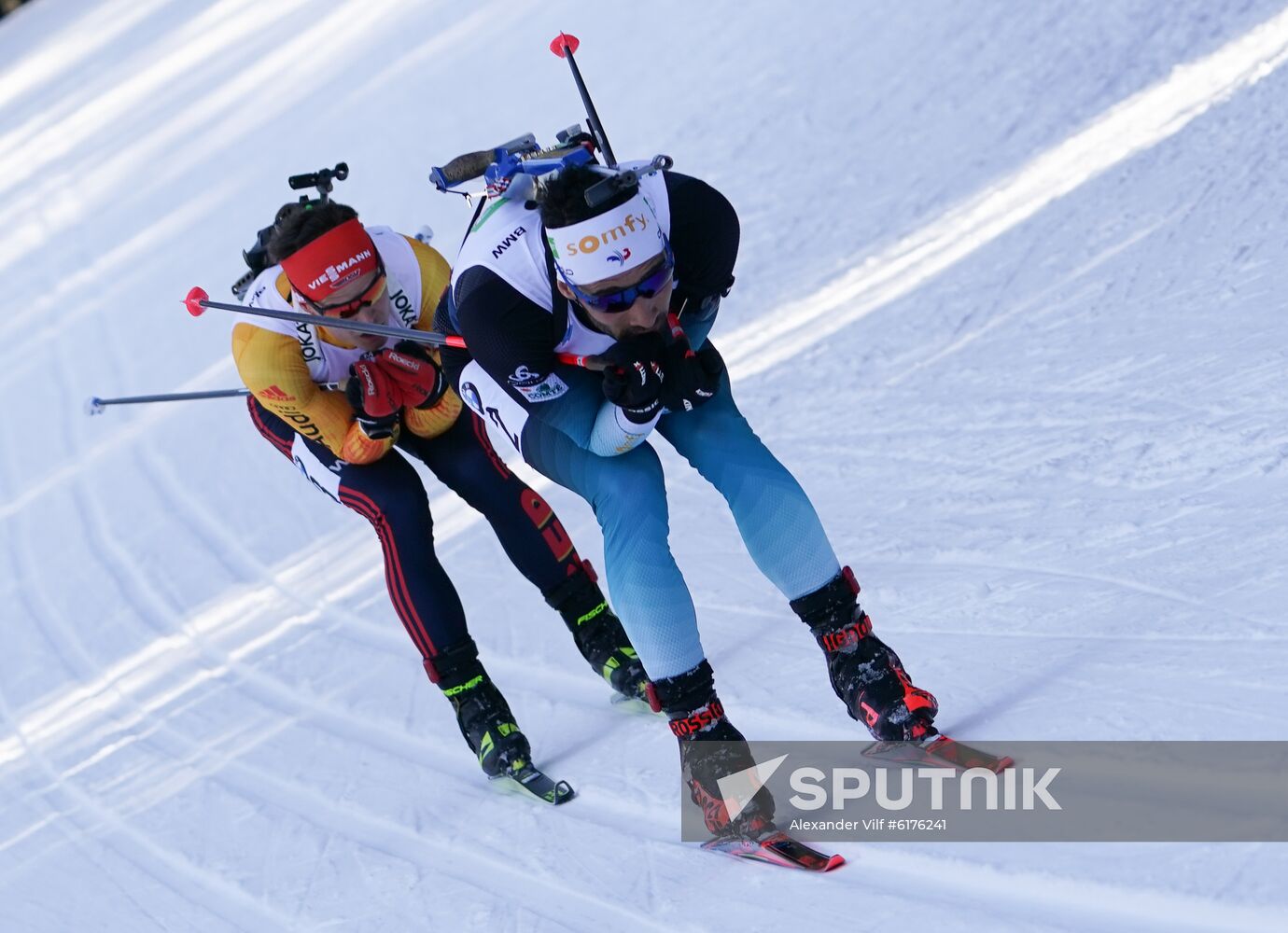 Italy Biathlon Worlds Men Relay