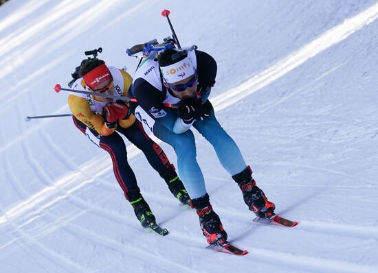 Italy Biathlon Worlds Men Relay