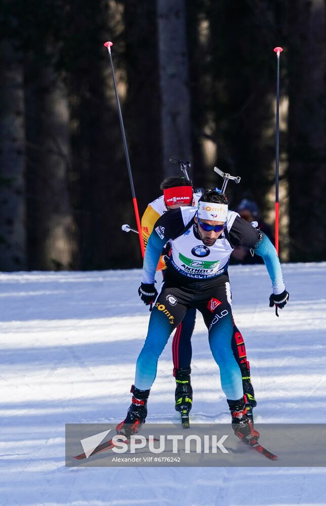 Italy Biathlon Worlds Men Relay