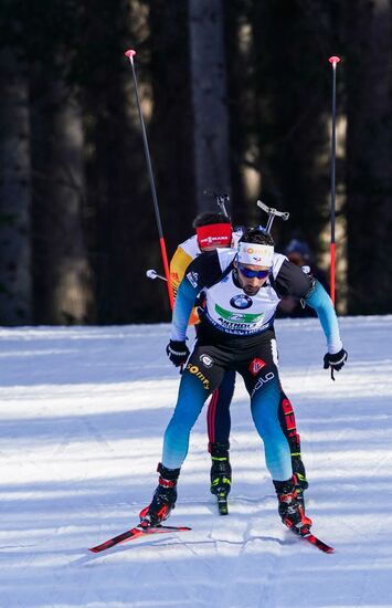 Italy Biathlon Worlds Men Relay