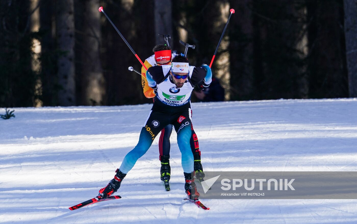 Italy Biathlon Worlds Men Relay