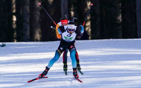 Italy Biathlon Worlds Men Relay