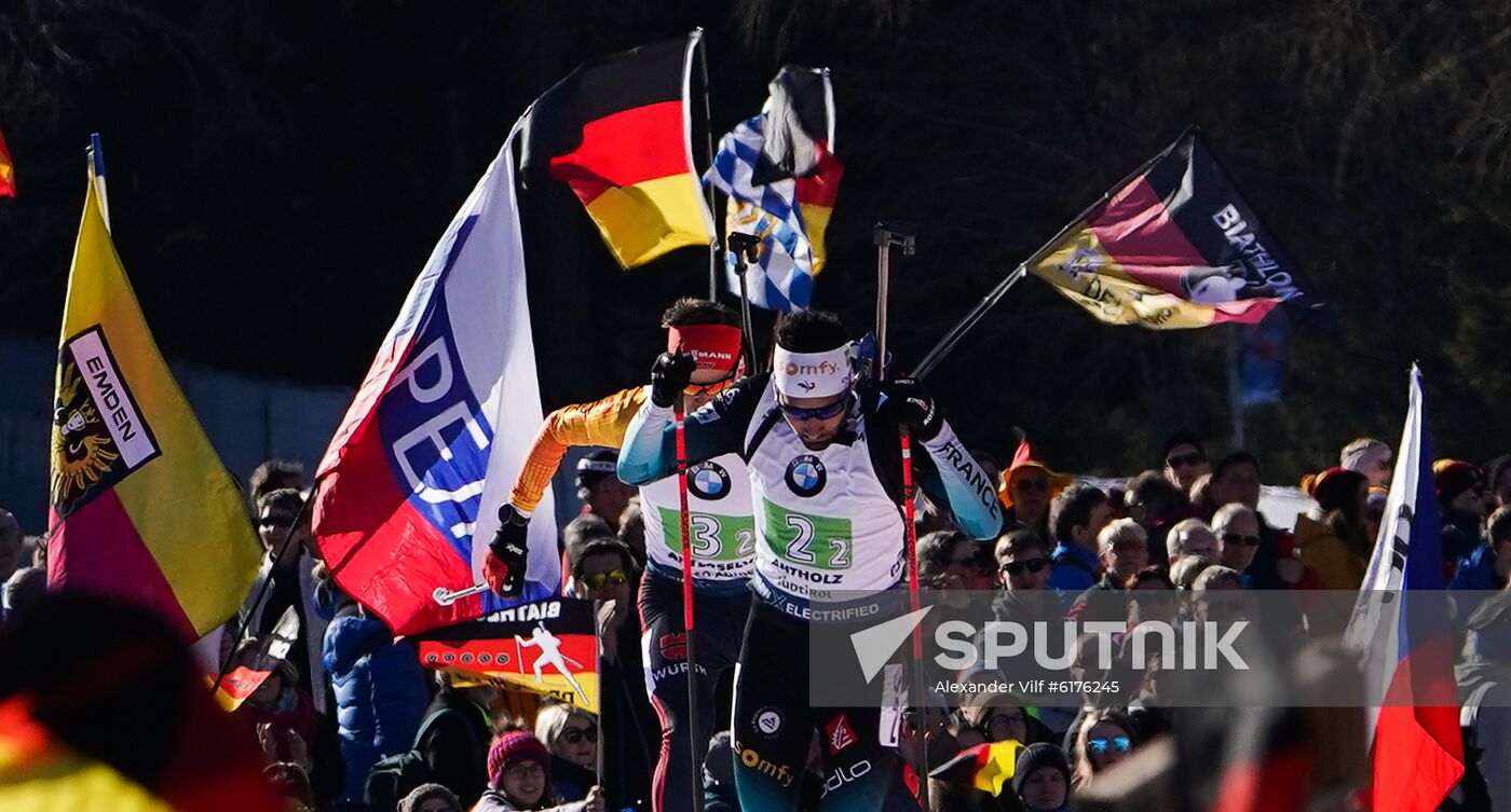 Italy Biathlon Worlds Men Relay