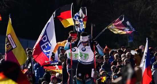 Italy Biathlon Worlds Men Relay