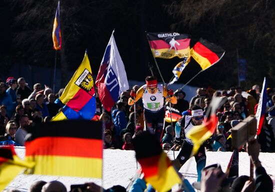 Italy Biathlon Worlds Men Relay