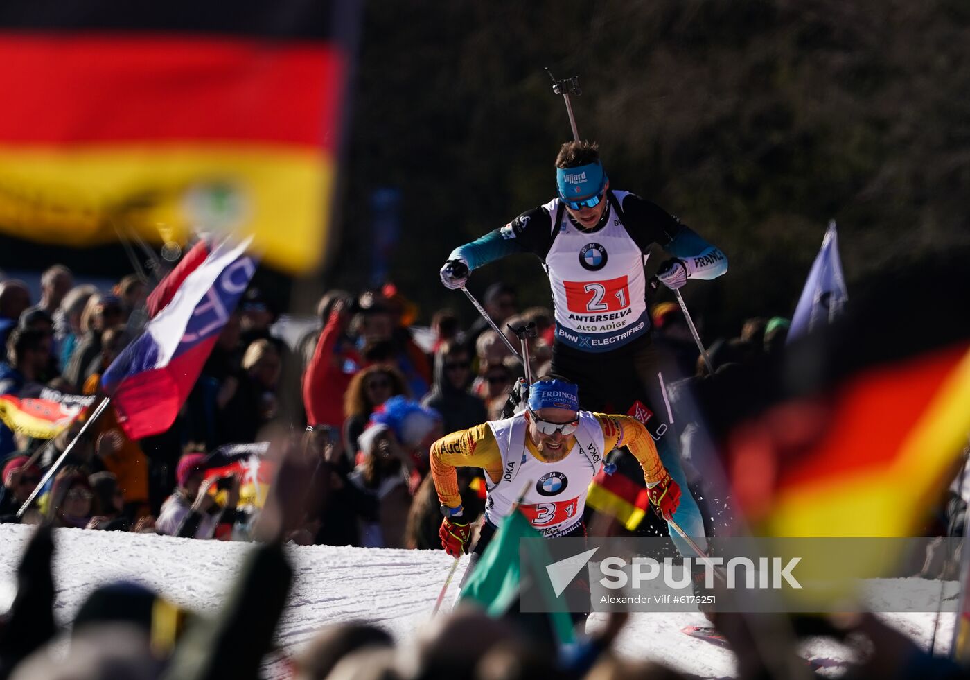 Italy Biathlon Worlds Men Relay