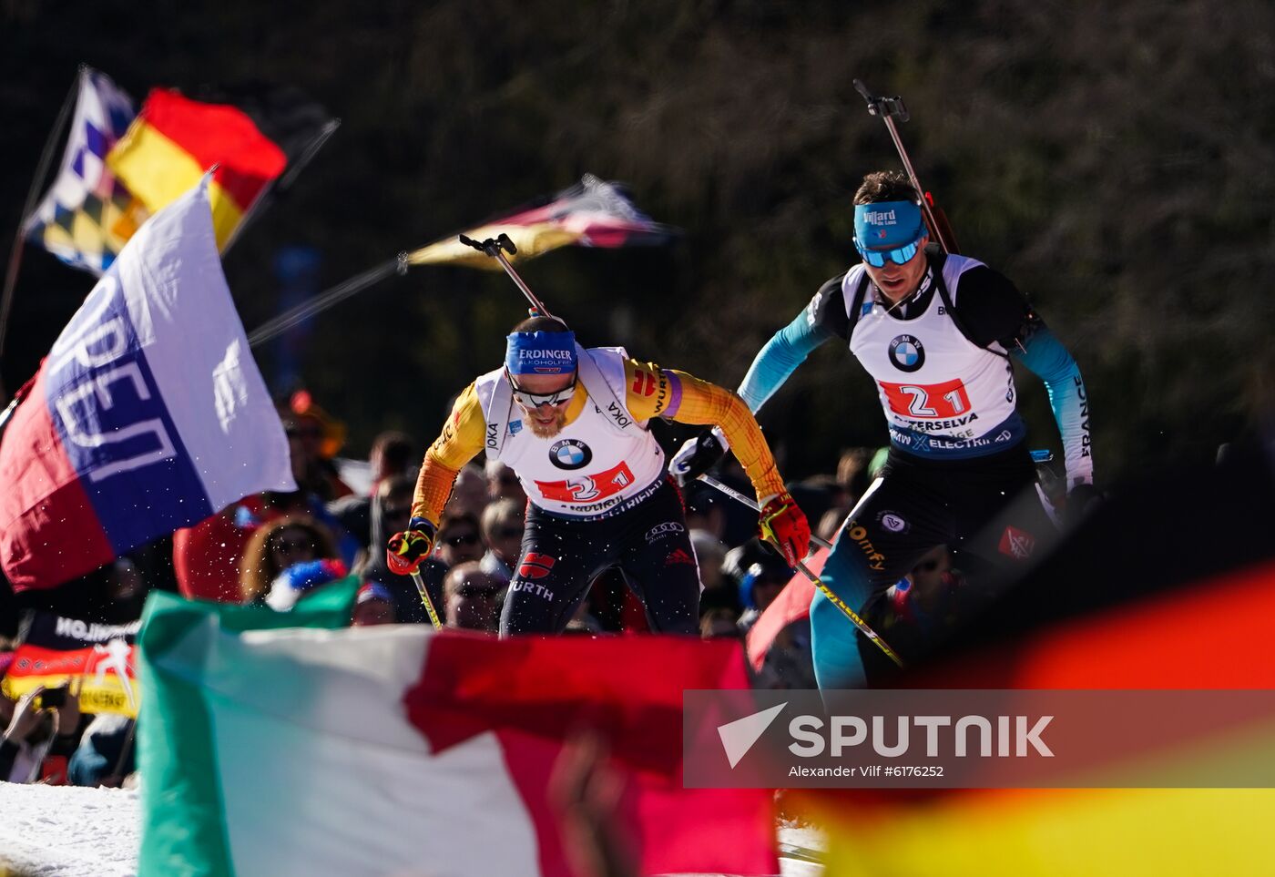 Italy Biathlon Worlds Men Relay