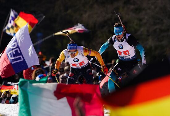 Italy Biathlon Worlds Men Relay