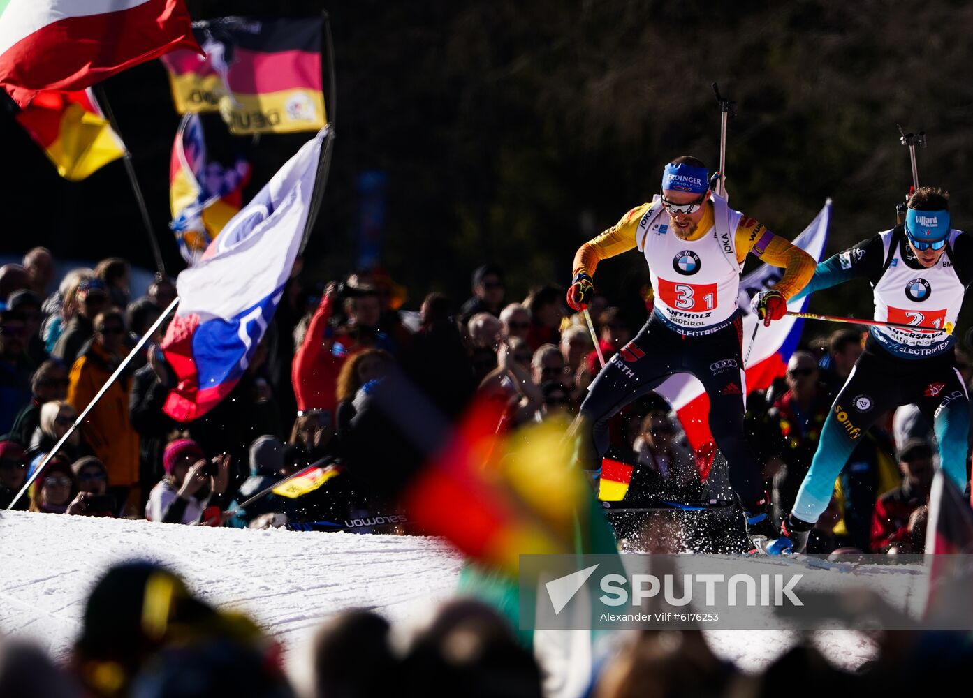 Italy Biathlon Worlds Men Relay