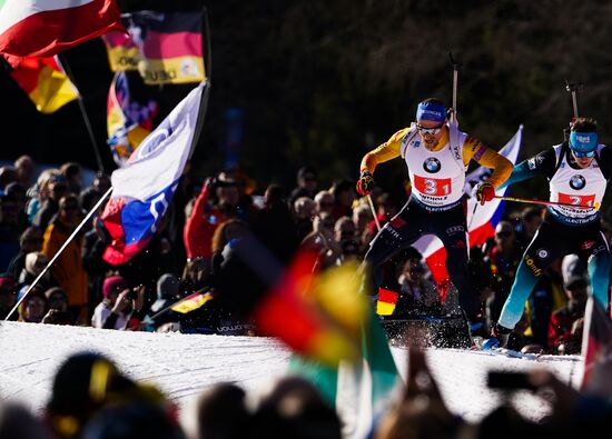 Italy Biathlon Worlds Men Relay