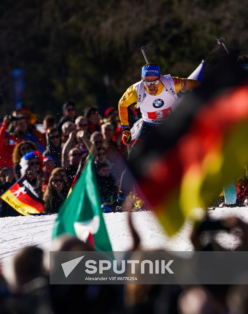 Italy Biathlon Worlds Men Relay