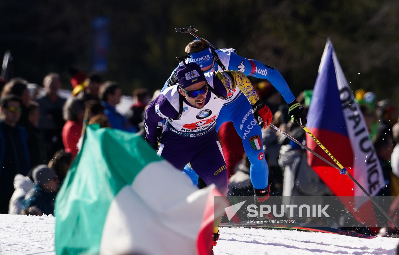 Italy Biathlon Worlds Men Relay