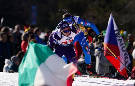 Italy Biathlon Worlds Men Relay