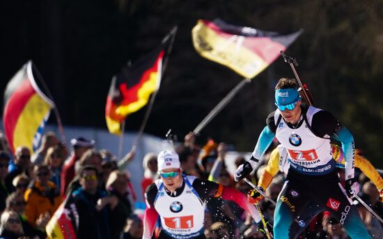 Italy Biathlon Worlds Men Relay