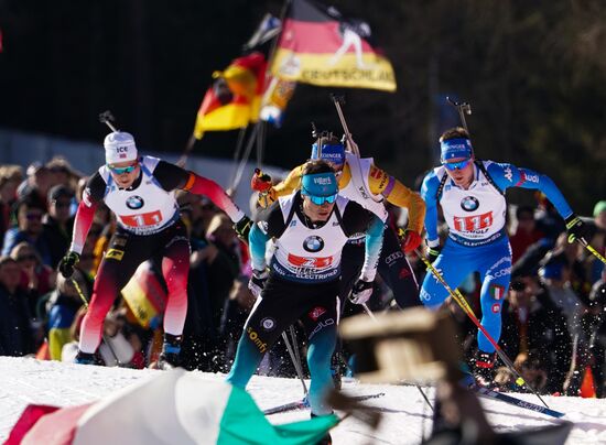 Italy Biathlon Worlds Men Relay