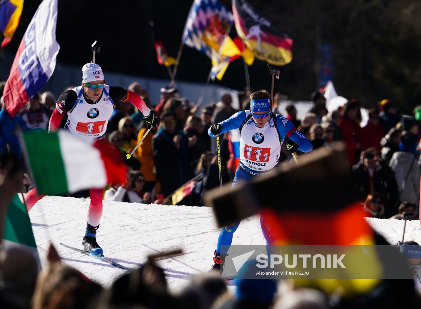 Italy Biathlon Worlds Men Relay