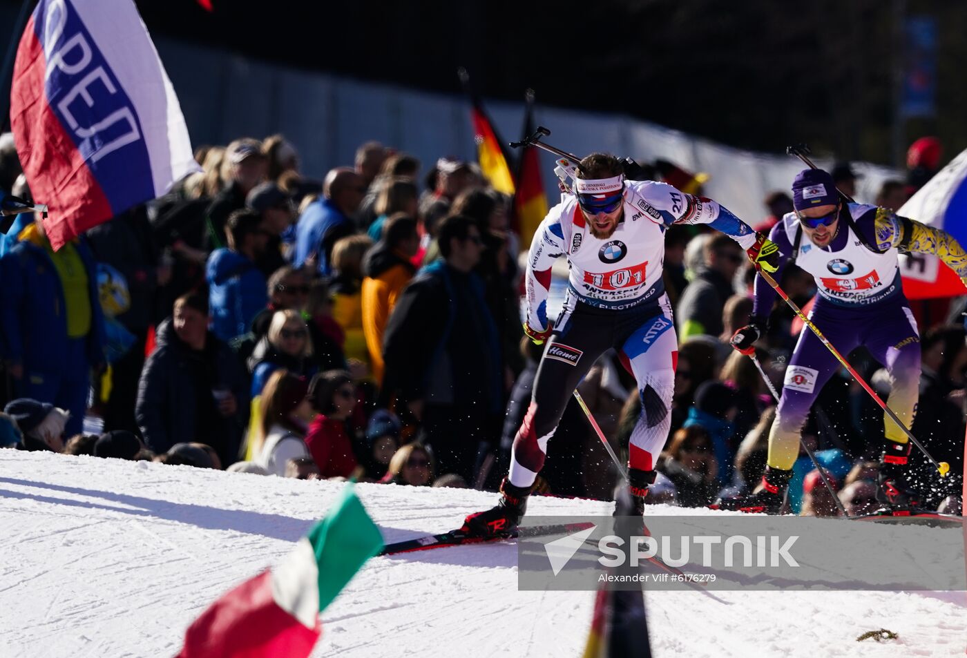 Italy Biathlon Worlds Men Relay