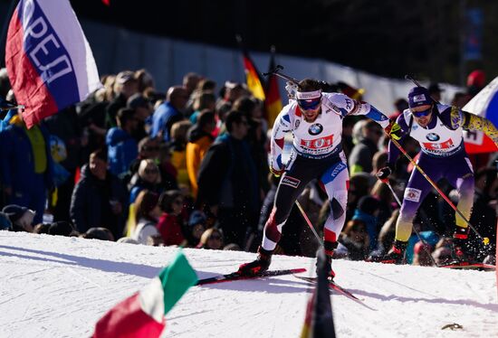 Italy Biathlon Worlds Men Relay