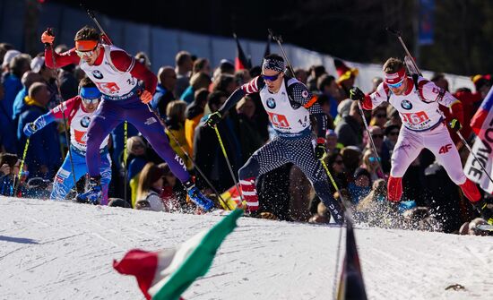 Italy Biathlon Worlds Men Relay