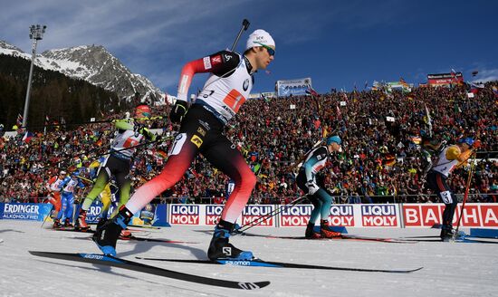 Italy Biathlon Worlds Men Relay