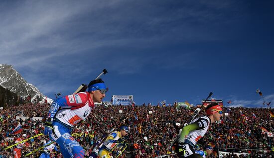 Italy Biathlon Worlds Men Relay
