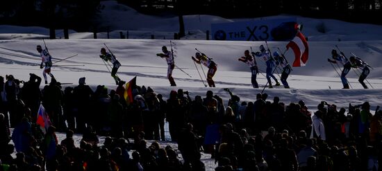 Italy Biathlon Worlds Men Relay