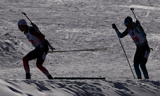 Italy Biathlon Worlds Men Relay