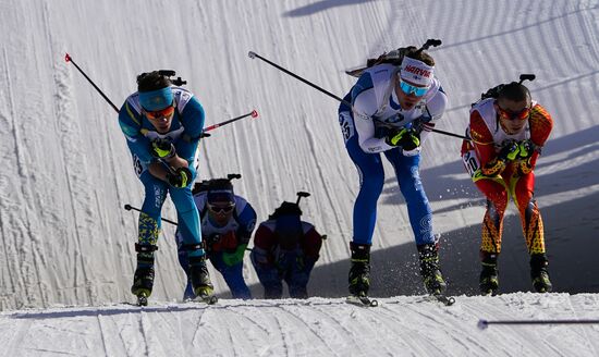 Italy Biathlon Worlds Men Relay