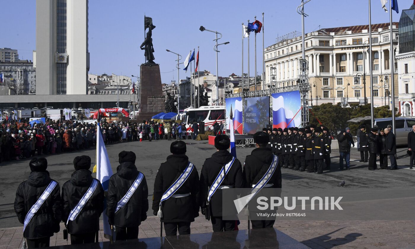 Russia Defender Of The Fatherland Day