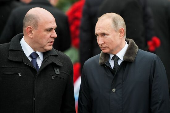 Russia Putin Defender Of The Fatherland Day