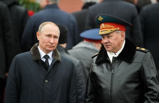 Russia Putin Defender Of The Fatherland Day