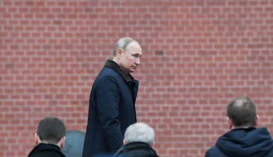 Russia Putin Defender Of The Fatherland Day