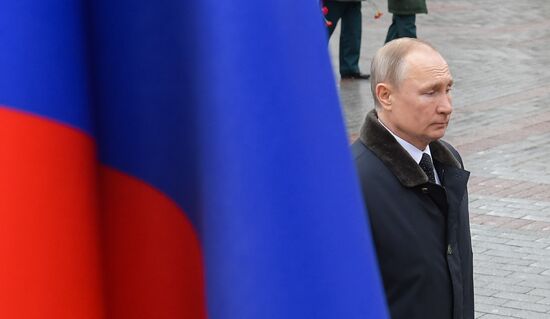 Russia Putin Defender Of The Fatherland Day