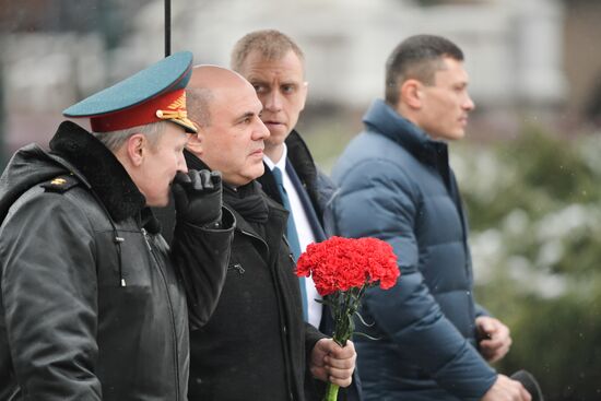 Russia Putin Defender Of The Fatherland Day