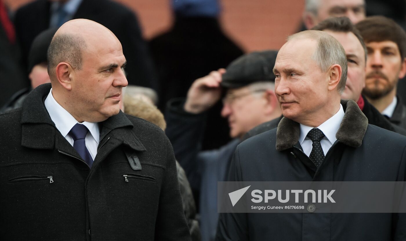 Russia Putin Defender Of The Fatherland Day