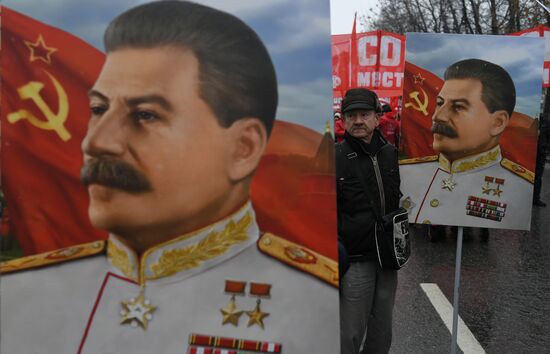 Russia Communist Rally