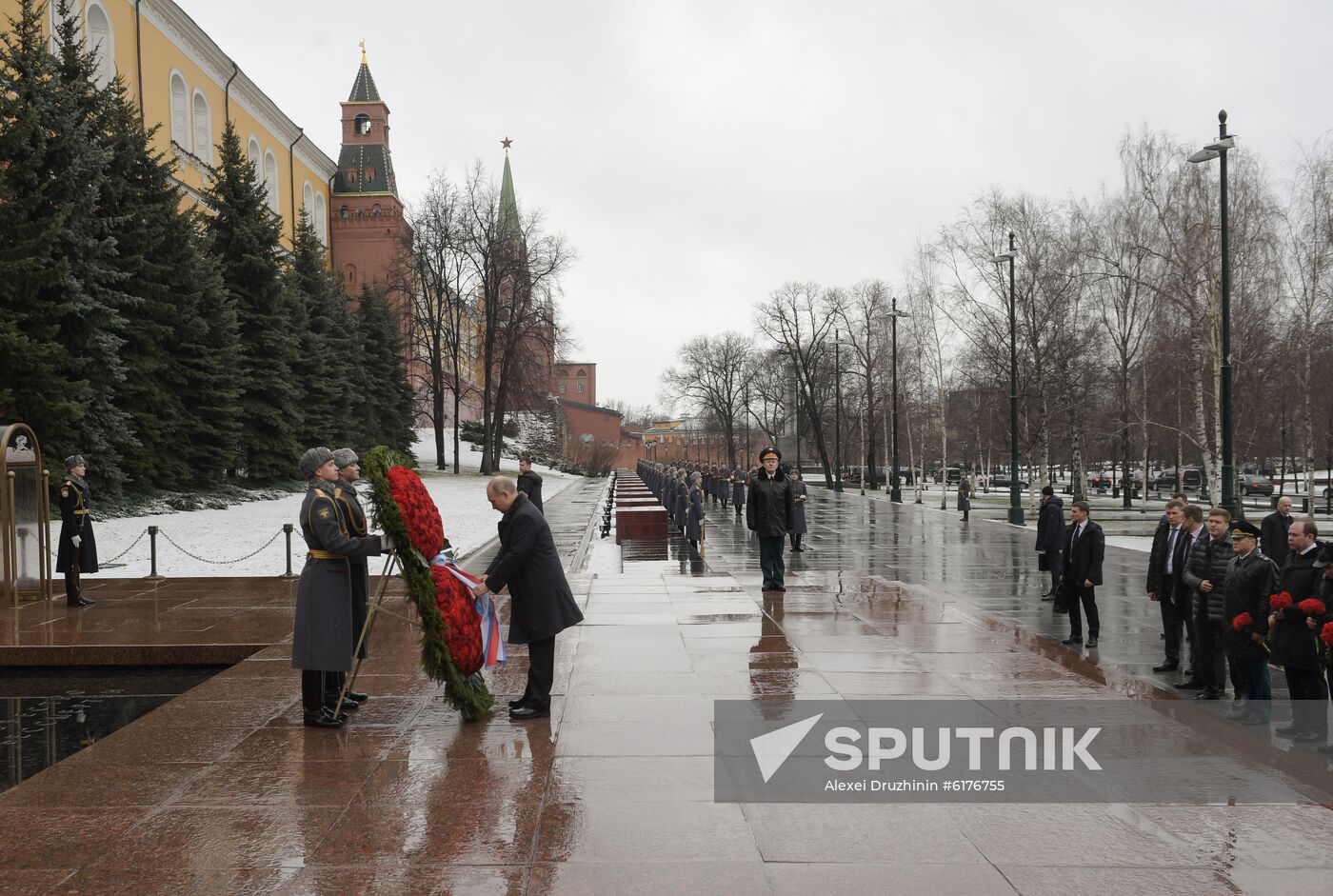 Russia Putin Defender Of The Fatherland Day