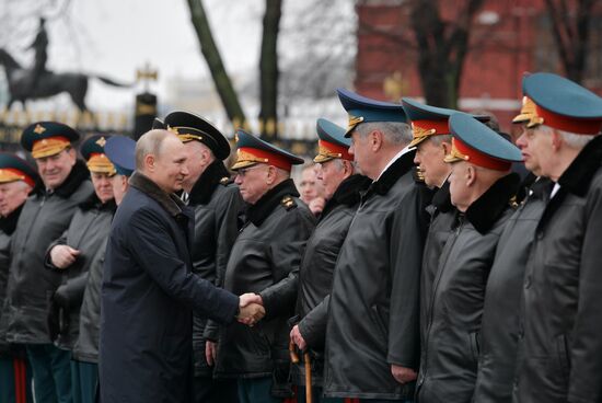 Russia Putin Defender Of The Fatherland Day