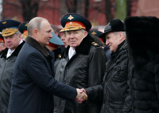 Russia Putin Defender Of The Fatherland Day