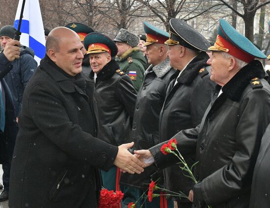 Russia Putin Defender Of The Fatherland Day