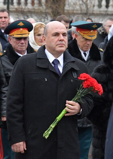 Russia Putin Defender Of The Fatherland Day